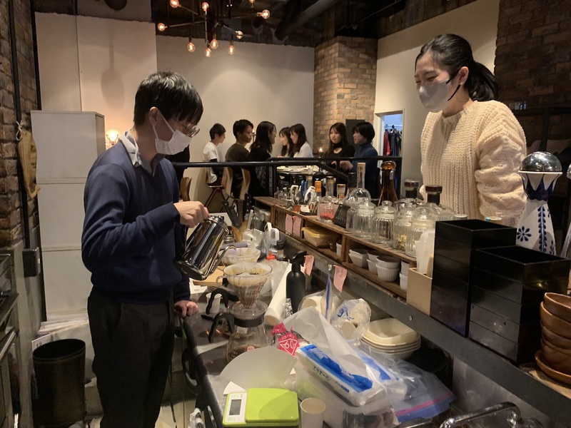 珈琲飲み比べ＆スイーツ　2022/12/17
