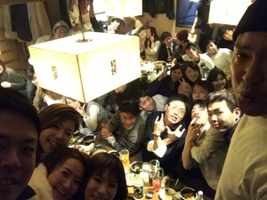 20代to呑み会