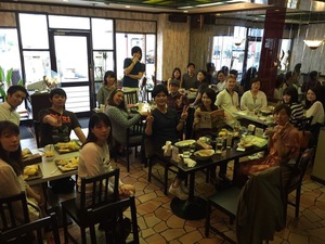 Language exchange in Osaka(Gfood)