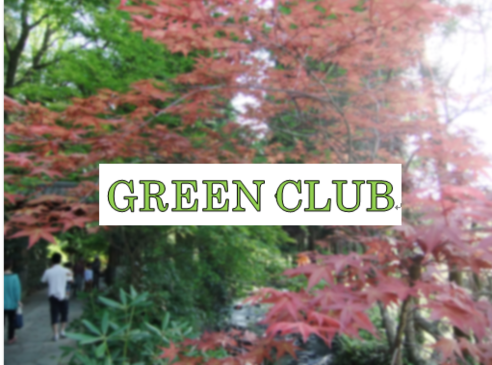 社会人サークル　GREEN CLUB（ぐりーんくらぶ）