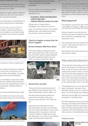 新聞記事を読んでサマライズ&質問　全て英語でZoom使用