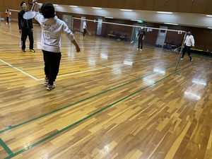 凝り固まった身体に🔥✨初心者バドミントン🏸