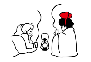 （(　girl's talk〜！　)）