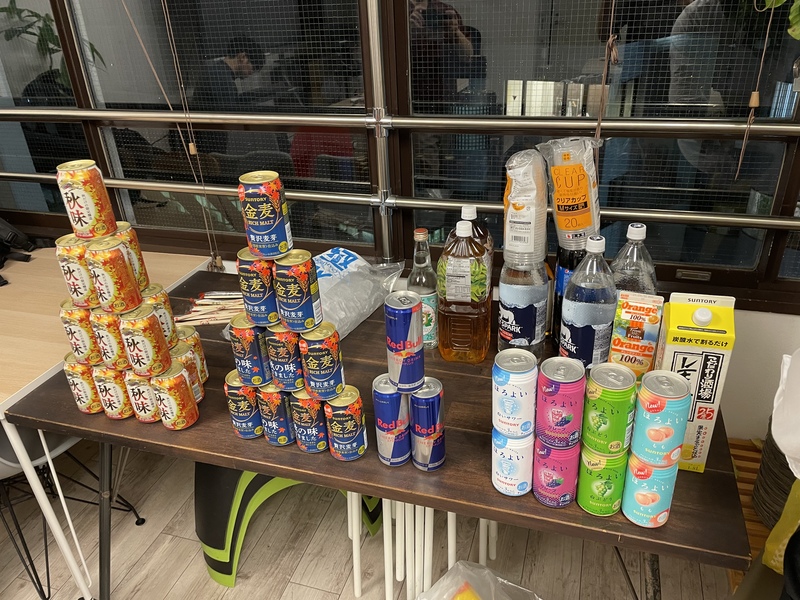 飲みすぎ注意！心を潤せ酔いどれ乾杯会