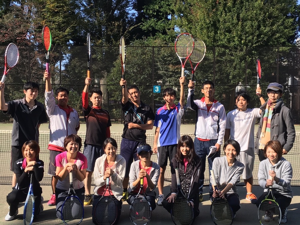 初心者大歓迎(*'▽'*)  硬式テニス&交流会