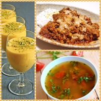 ✨具だくさんの贅沢な南インド風キーマカリー🍛＆リゾート気分が味わえるマンゴーラッシースペシャル❓