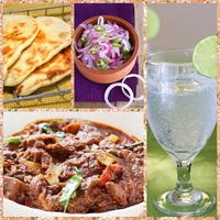 皆でモッチリチーズナンを作ろう❗＆本場のポークカレー✨🍛