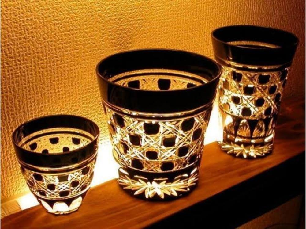 江戸切子グラス作り体験！！