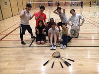 ワイワイバドミントン♡(´˘`๑)🏸