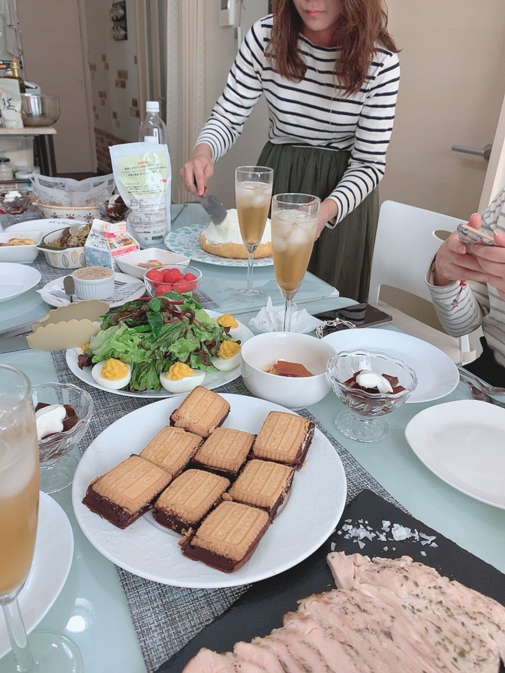 手作りケーキパーティ😋🍰✨