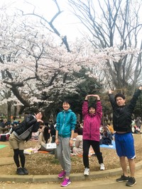 まったり夜ラン☆＠代々木公園