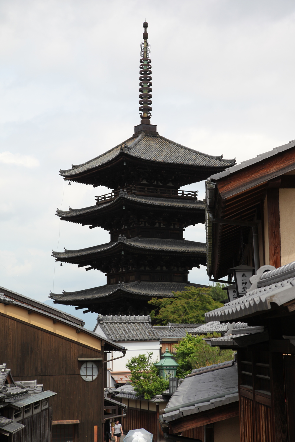 二年坂・八坂の塔　夜景撮影