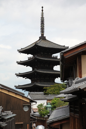 二年坂・八坂の塔　夜景撮影