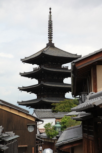 二年坂・八坂の塔　夜景撮影