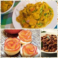 絶品ポークカレー🍛&スパイスローズパイ😍✨✨