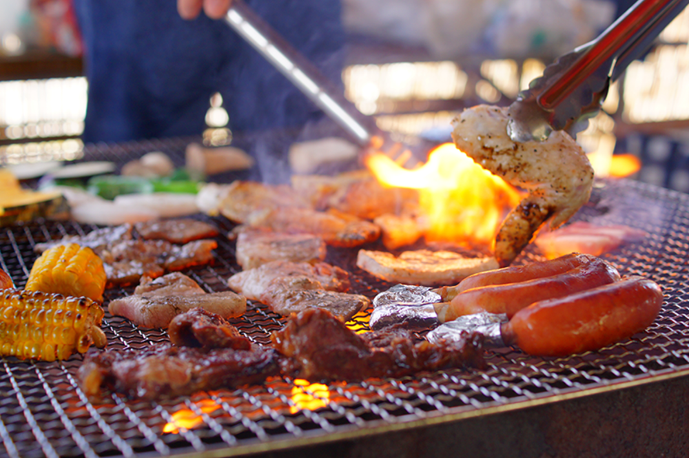 食べ物・飲み物持ち寄り形式　国際交流バーベキューパーティIN鶴見緑地公園　Bring your Own food for BBQ