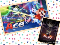 マリオテニスエースとオバケイドロ(任天堂Switch)で遊ぼう！