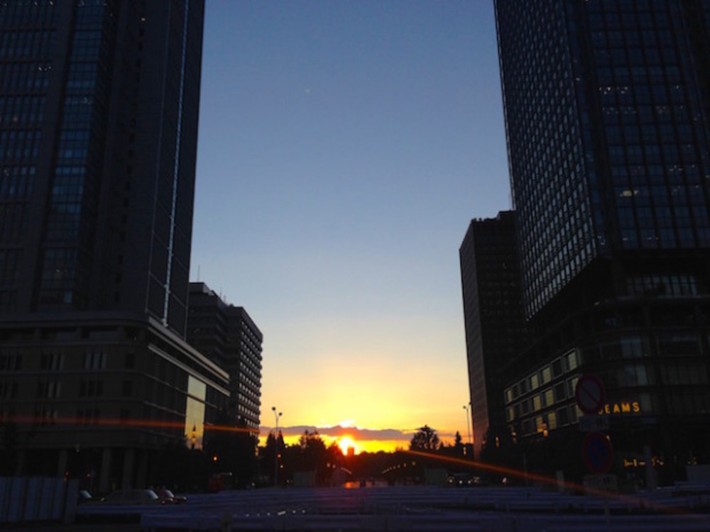 【写真部】「東京駅と夕日を撮ろう」