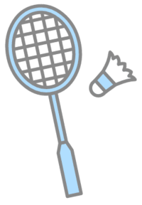 楽しくバドミントン