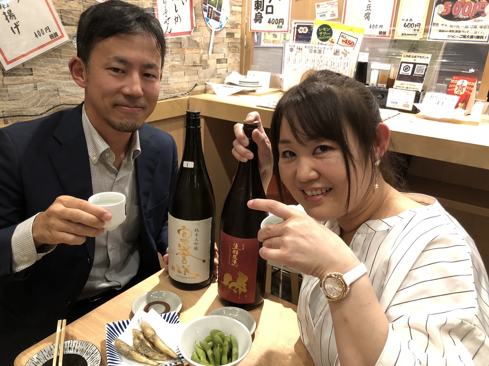 ★日本酒飲み比べ大会、やります！★