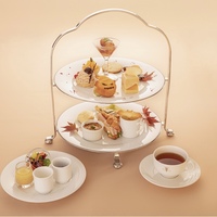 ホテルのラウンジで秋を感じる女子会～アフタヌーンティーセット