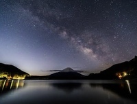 Best Shot in ふたご座流星群 in 精進湖 (雨天中止)