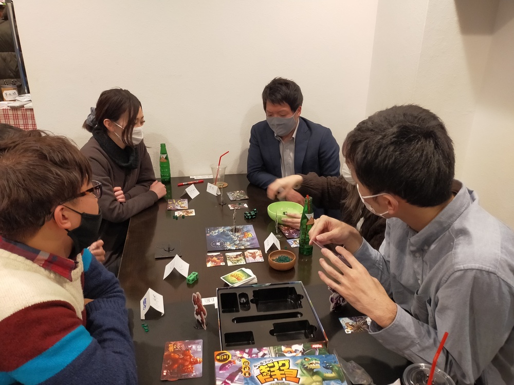 第29回平日夜にボードゲームカフェでゲームを楽しもう❗ 