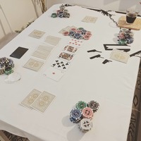 8/4　水　18：00～【下北沢で❤ポーカー♠しますよー✌】景品⭐特別イベントもあるよ🙌
いちおボドゲもあるよ🙌

