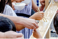 【珍会】流しそうめん×仮面舞踏会！！日本文化×欧州文化！！！🙄