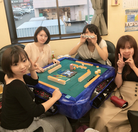 麻雀会、初心者求む！麻雀教室！（3局目）