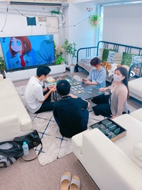 ボードゲーム会
【現在、男性3名、女性6名予定】