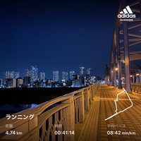 【大崎駅・金春湯発！】品川区ランニング！仕事終わりの夜ラン&銭湯でゆったり！