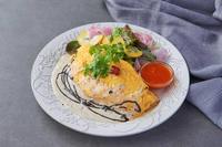 [第40回]秋！キノコクリームオムライス食べよう！