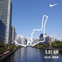 【品川駅・シーズンテラス発】運河沿いランニング！