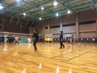 初心者バドミントンサークル　イマトン部＠福田公園体育館
