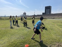 皆で一緒にドッヂボール🤩🤩❤️‍🔥