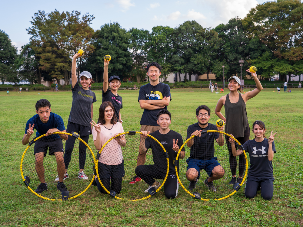 【スパイクボール&ラウンドネット体験会】
10月31日(日)13:00〜16:30 in 芝浦中央公園