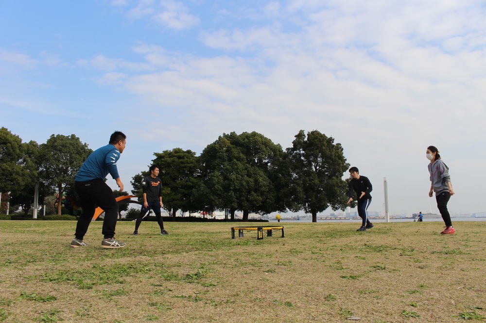 スパイクボール体験‼️
話題沸騰中のネクストスポーツ🤾