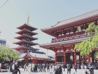 【初詣×浅草寺】浅草寺へ新年の初詣