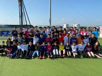 海老江で男女楽しくフットサル大会⚽️✨🍀