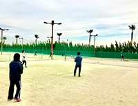 2月13日垂水テニス会🎾初級、中級の2面3時間
