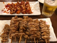 【少人数制】圧倒的なコスパ力！パリパリもちもち食感の揚げ鶏皮串のお店で楽しく飲みましょう♬