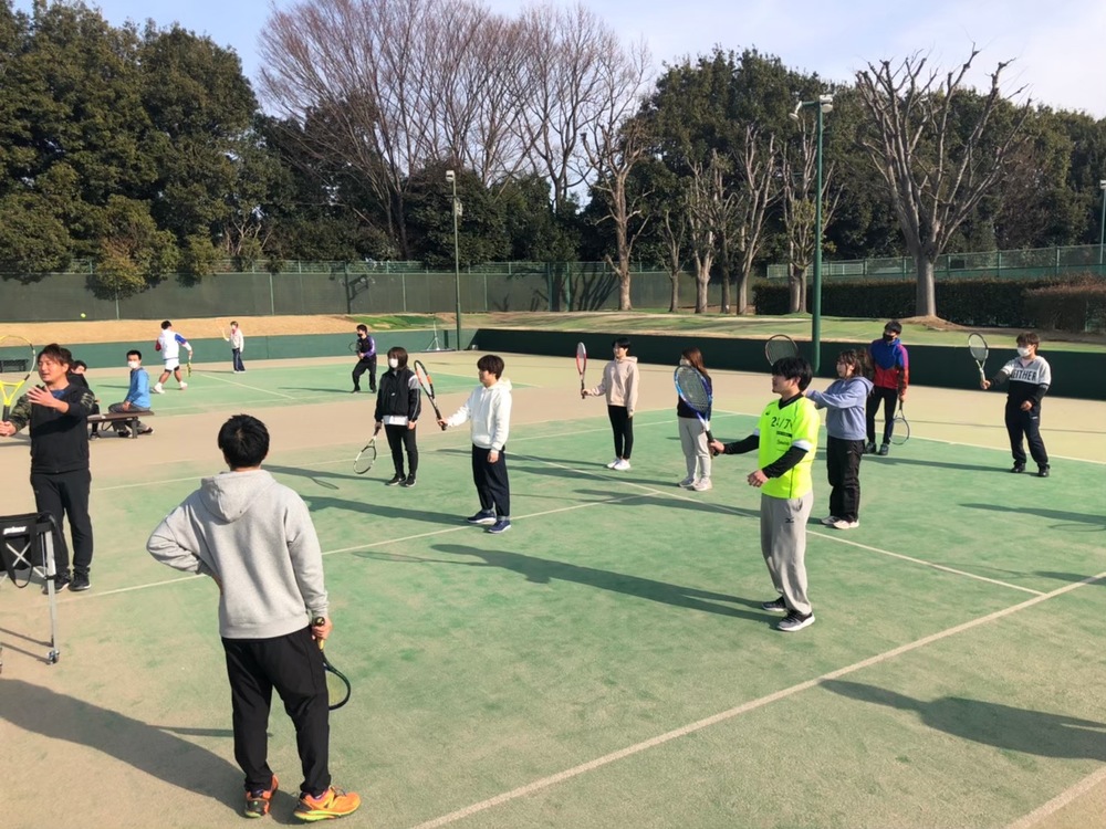 ダブルステニス 男女混合
初心者大歓迎✨
2/12 松之木公園 17時〜19時