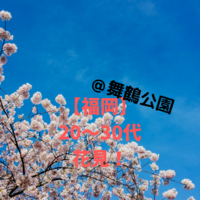 【福岡】20～30代花見で交流会！【舞鶴公園】