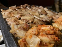 【韓国料理】サムギョプサルを食べに行こう！in梨泰院ポチャ
