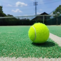 屋外で気持ちよ〜く楽しくテニス🎾