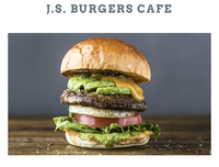 おしゃれなカフェでサラダとハンバーガーを楽しもう！＠原宿