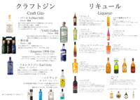 【20〜30代前半メイン】リキュール・ジンを飲み比べと交流会！