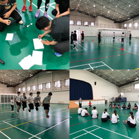 運動会をしよう！！！(東京の体育館)