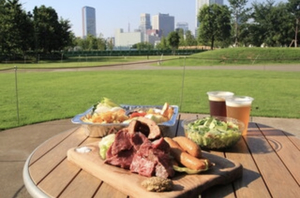 川辺でBBQしよう！@秋川渓谷